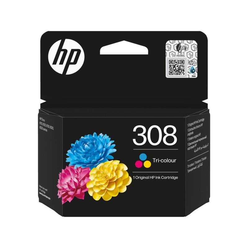 HP 308 Couleur Cartouche Original - 7FP2UE