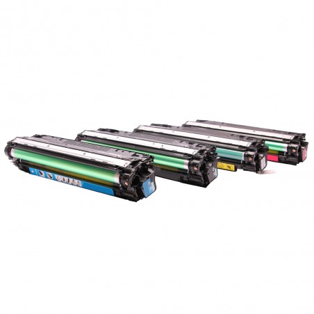 CE340A + CE341A + CE342A+ CE343A Multipack - Toner compatible pour HP