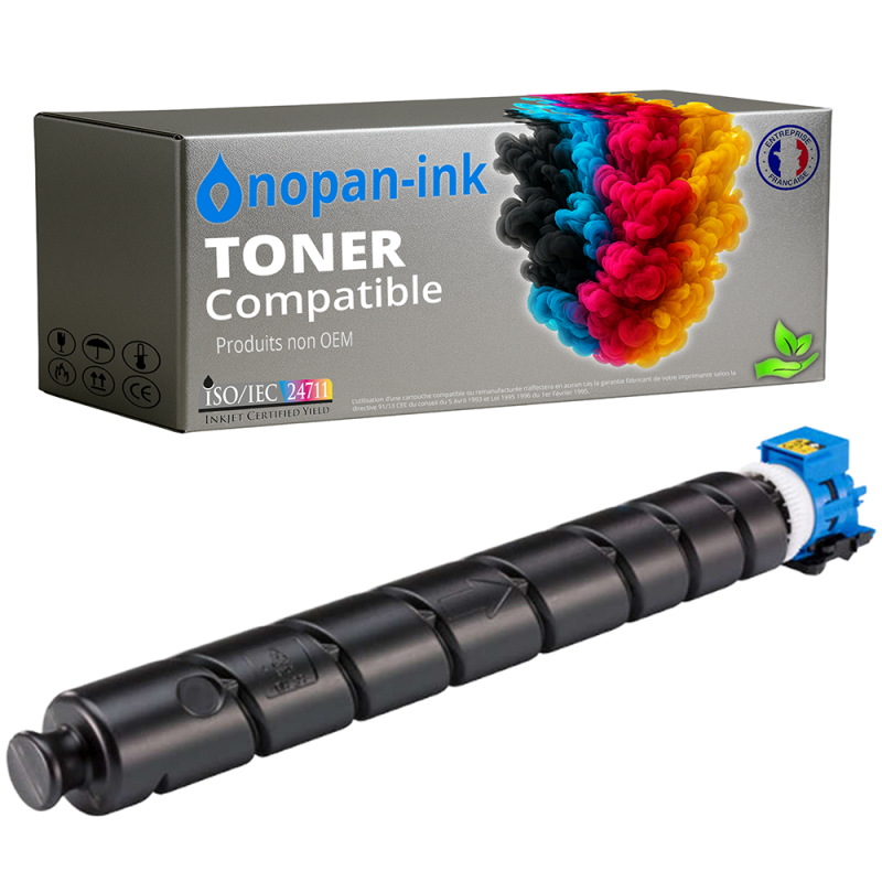 Kyocera TK8365 Cyan Cartouche de Toner Compatible