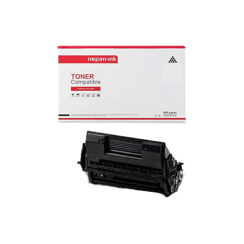 Toner 1279001 Noir Compatible pour OKI B 710 B 720DN B 720N B 730 B 730DN B 730N