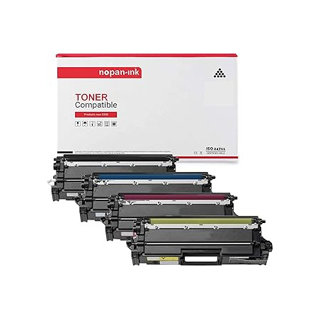 Cartouche de Toner Compatible pour Brother  TN-821 BK-C-M-Y TN821XXL