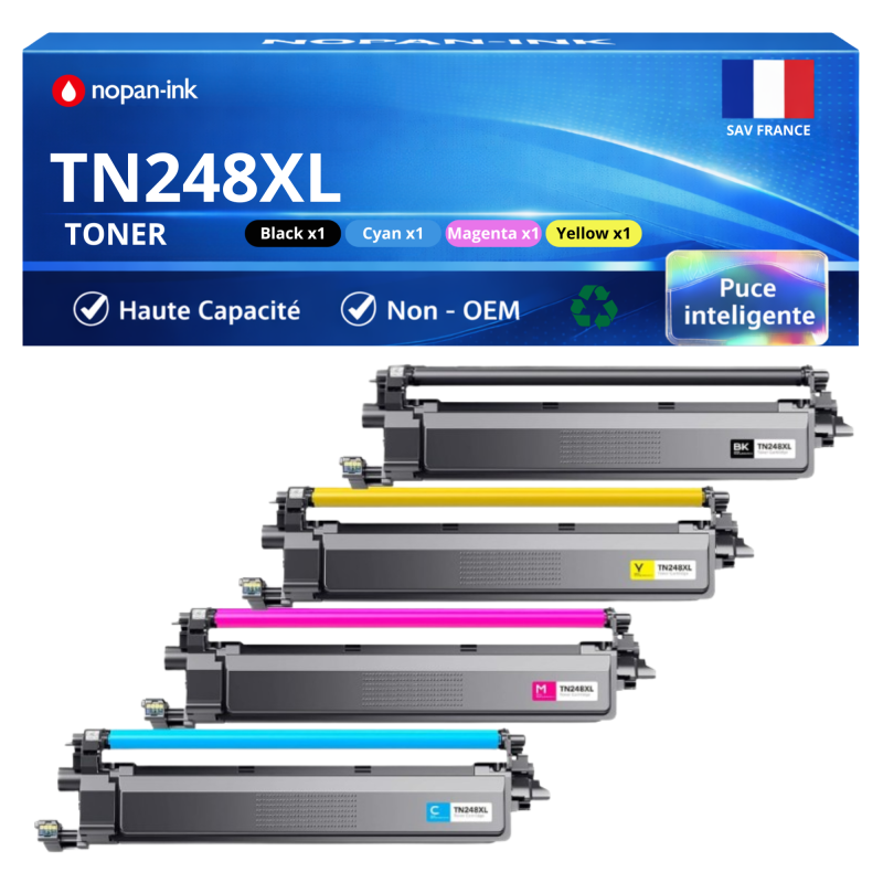 TN248XL PACK DE 4 - Mr. Trigo
