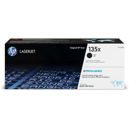 HP 135X Noir W1350X Cartouche de toner HP originale 2400 pages