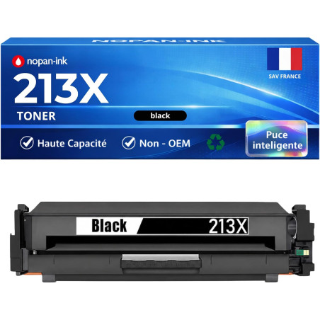 W2130X Noir Toner Compatible pour HP Color LaserJet