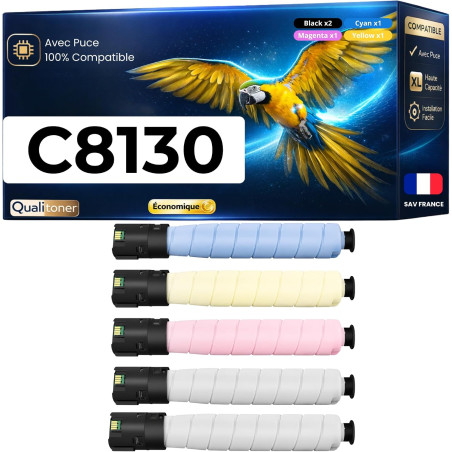 Pack de 5 de Toners 006R0174 compatibles pour Xerox AltaLink